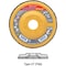 United Abrasives/Sait United Abrasives - Sait Ovation Flap Disc T27 5"x 5/8-11" 40 Grit Zirconium 72301 - alternate 1